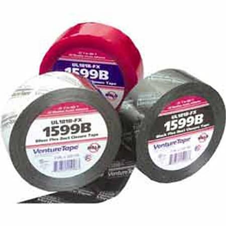 3M Venturetape 1599B-G512 FlexDuct Closure Tape, 2 IN x 120 Yards, Black 7100043816